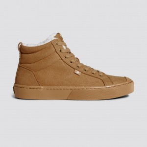 Cariuma High Top Suede Vegan OCA HIGH Dame All Camel | 678ADRTUJ