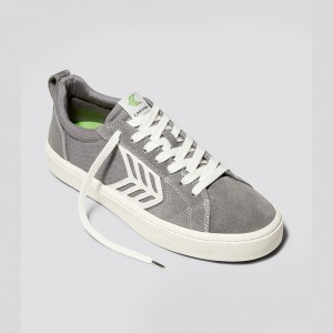 Cariuma Low Top Canvas Skate CATIBA PRO Dame Grå | 368VUSNCT