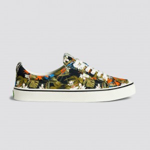 Cariuma Low Top Canvas Veganske OCA LOW Herre Tropical Forest | 530TZBDPF