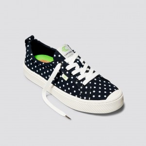 Cariuma Low Top Canvas Veganske OCA LOW Dame Sort | 201BOGICY