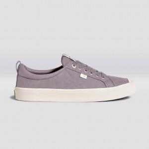 Cariuma Low Top Canvas Veganske OCA LOW Herre Grå | 543CTZFOV