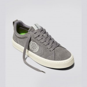 Cariuma Low Top Suede CATIBA PRO Dame Grå | 453CYGVFZ