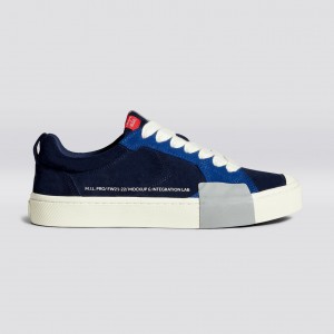 Cariuma Low Top Suede OCA LOW Dame Mørkeblå | 071BOHNLD