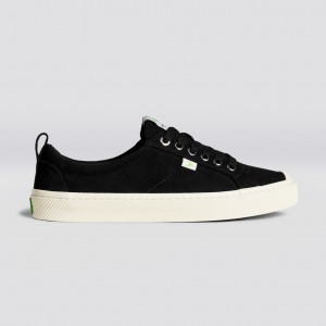 Cariuma Low Top Suede OCA LOW Dame Sort | 847LHQIDZ