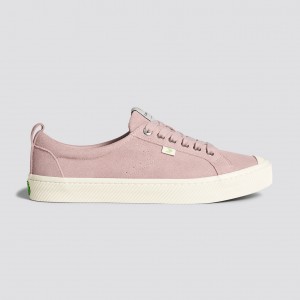 Cariuma Low Top Suede OCA LOW Herre Lyserød Rød | 980LMTVEK