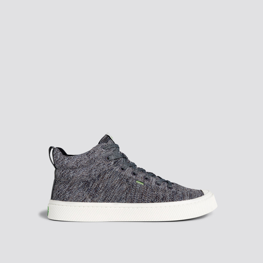 Cariuma High Top Bamboo Weave Knit Vegan IBI HIGH Dame Grå | 750ORHIWC