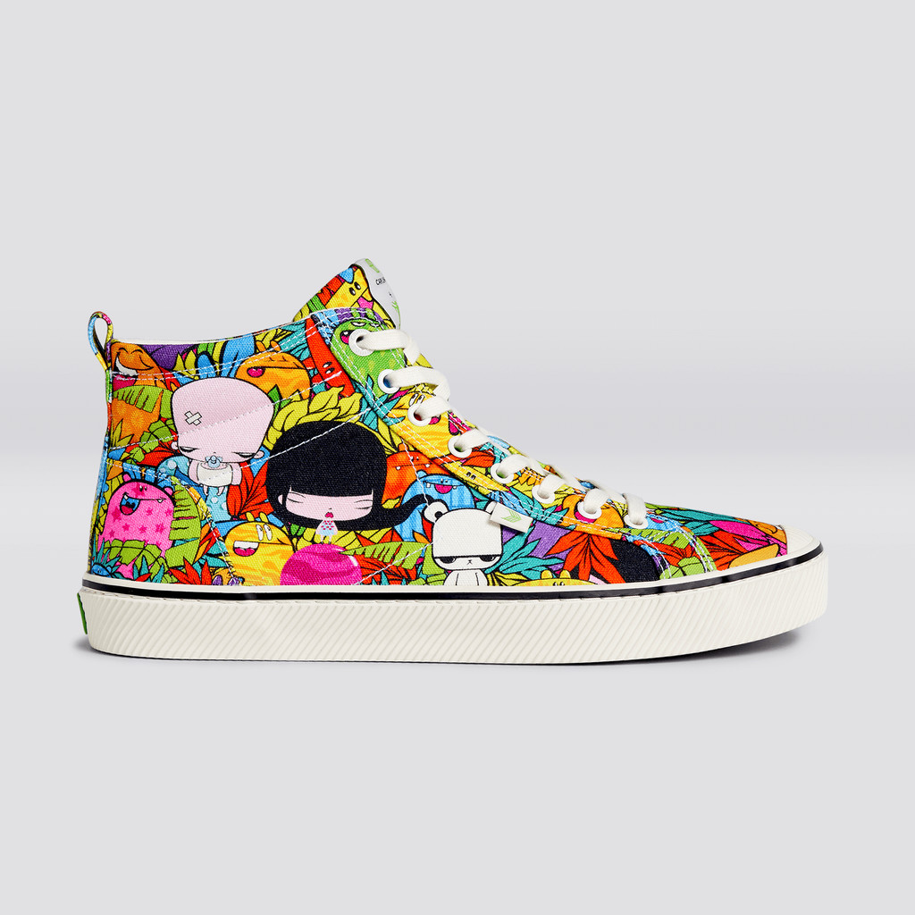 Cariuma High Top Canvas OCA HIGH Dame OCA High Toz Print | 205XRBCME