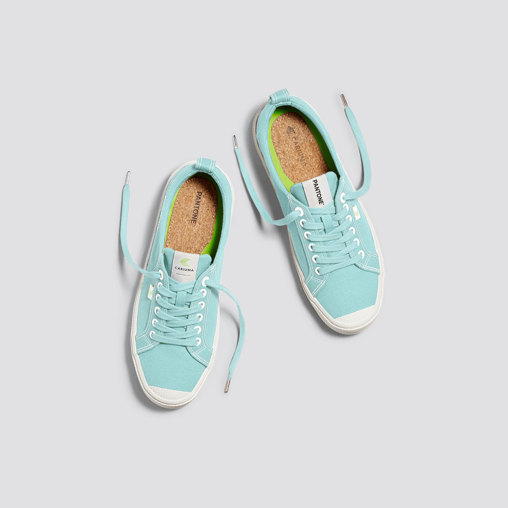 Cariuma Low Top Canvas OCA LOW Dame Blå | 360EUXJVH