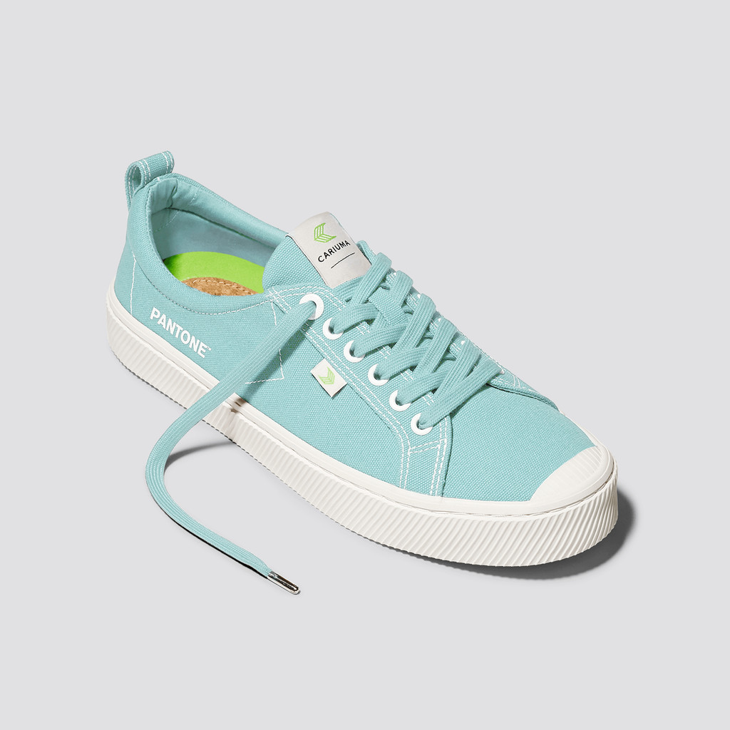 Cariuma Low Top Canvas OCA LOW Dame Blå | 360EUXJVH