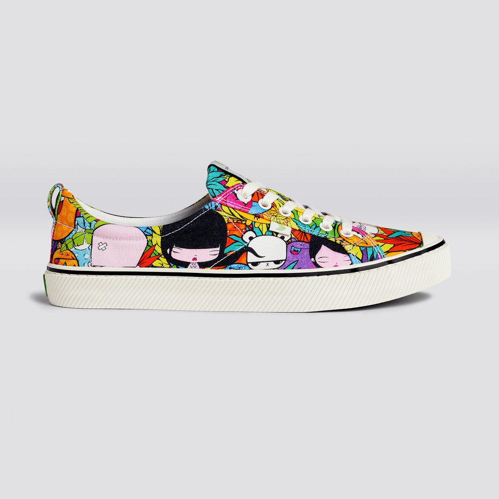 Cariuma Low Top Canvas OCA LOW Dame OCA Low Toz Print | 785HOJXEB