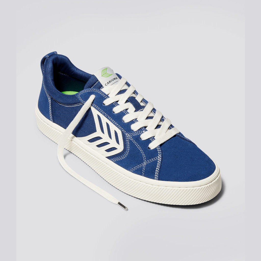 Cariuma Low Top Canvas Skate Vegan CATIBA PRO Dame Blå | 671IDJYTO