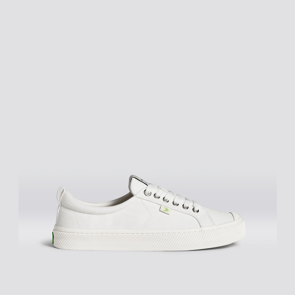 Cariuma Low Top Canvas Veganske OCA LOW Herre Off-White | 186VSAHFN