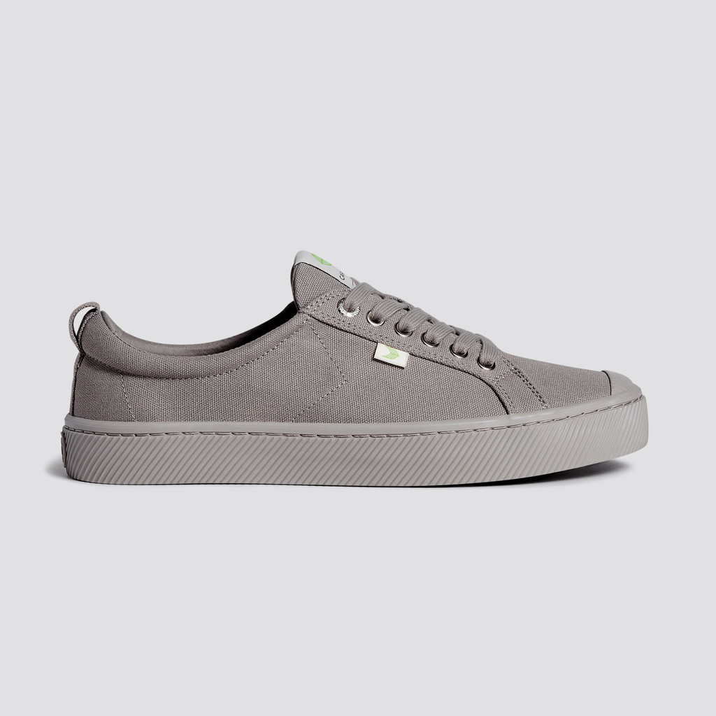 Cariuma Low Top Canvas Veganske OCA LOW Herre Grå | 892SYJZGW