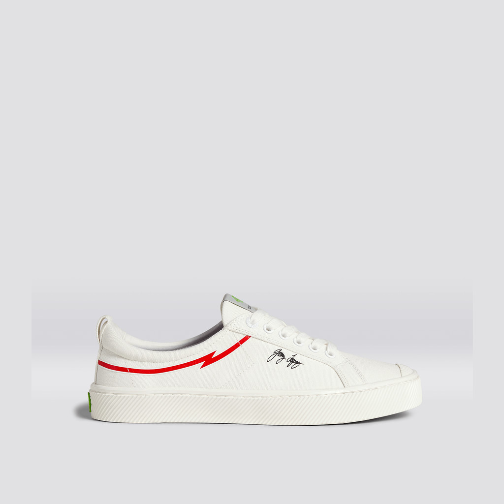 Cariuma Low Top Canvas Veganske OCA LOW Herre Off-White | 768SDRNIQ