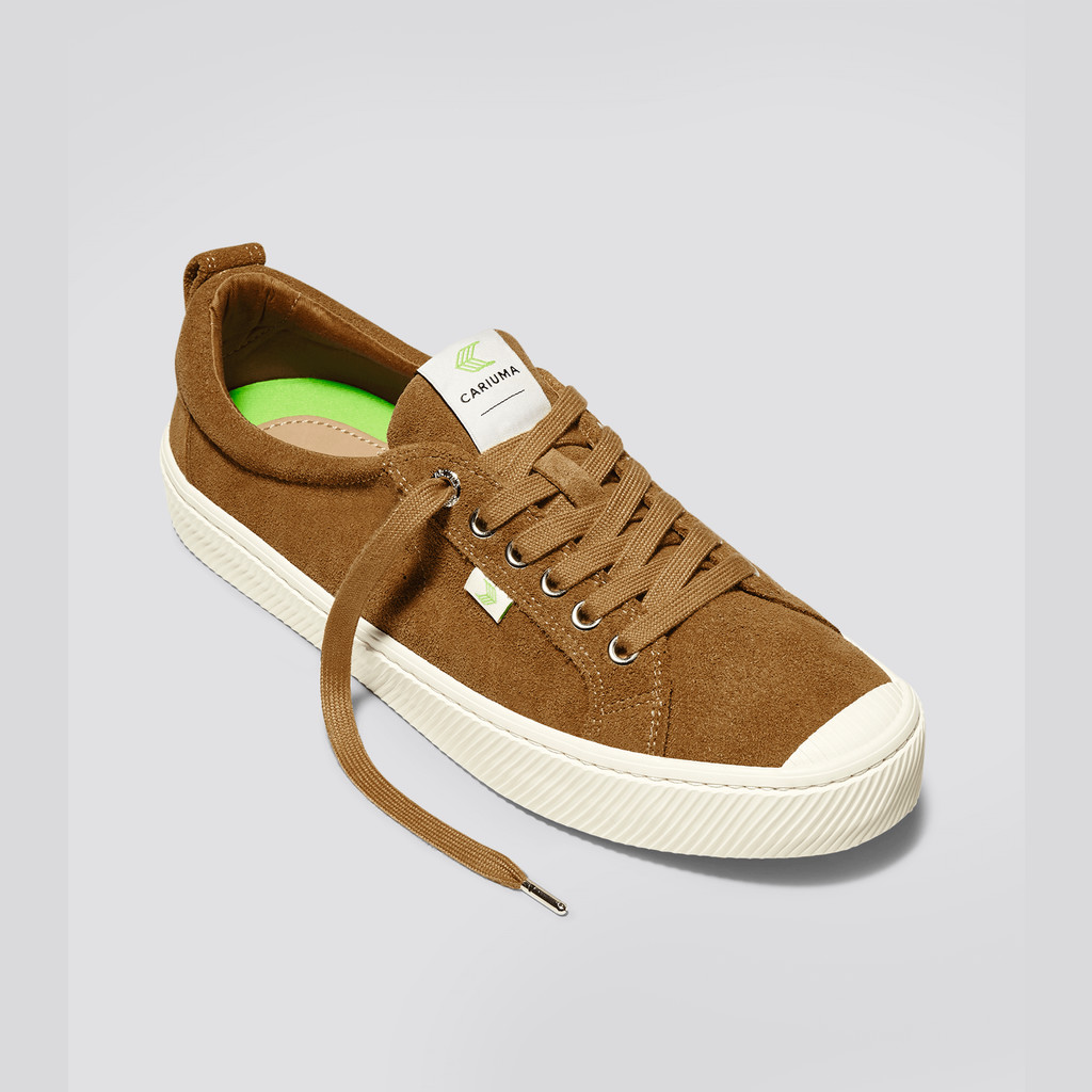 Cariuma Low Top Suede OCA LOW Dame Camel | 123HYZNOC