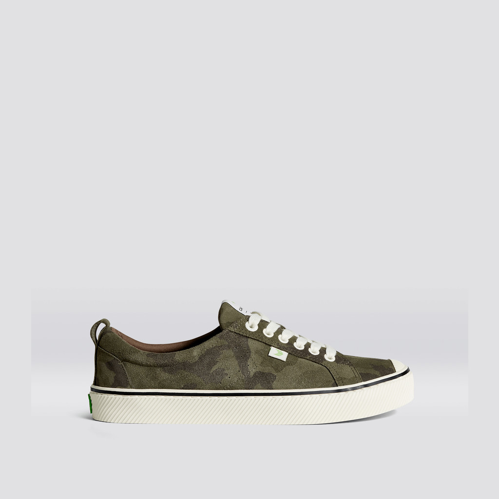 Cariuma Low Top Suede OCA LOW Dame Camouflage | 709YAJHLK