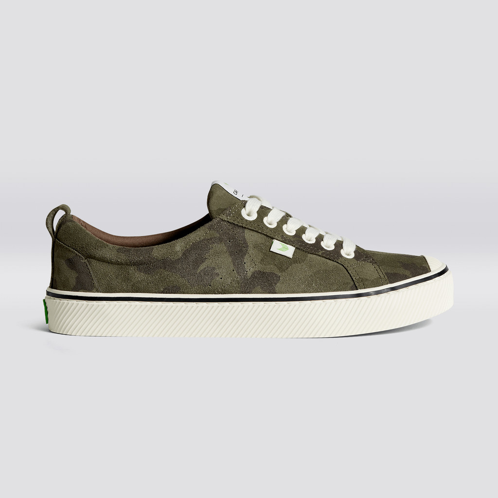 Cariuma Low Top Suede OCA LOW Dame Camouflage | 709YAJHLK