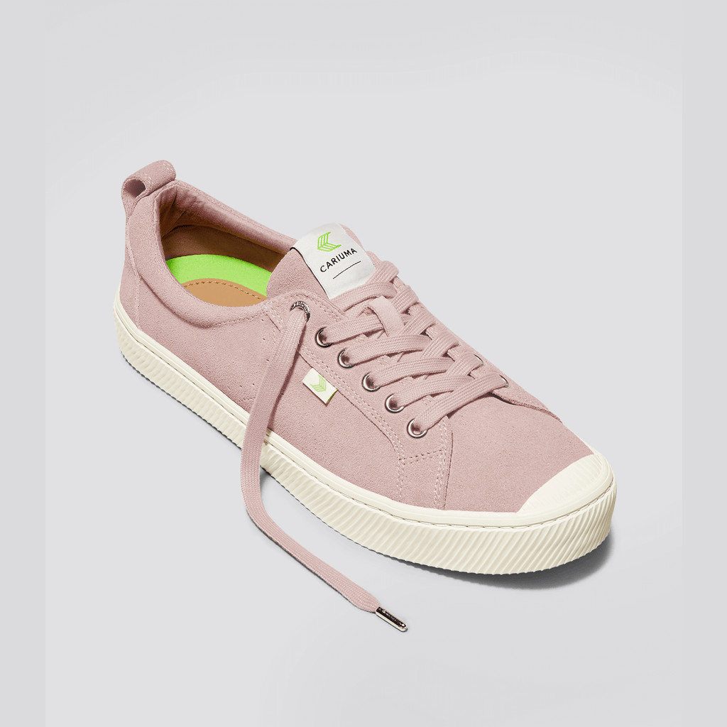 Cariuma Low Top Suede OCA LOW Dame Lyserød Rød | 368UKVMEH