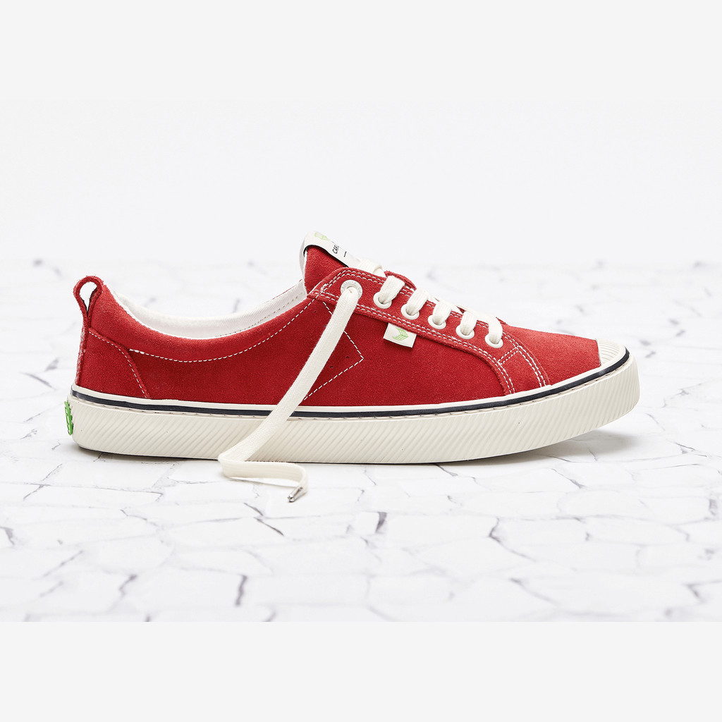 Cariuma Low Top Suede OCA LOW Dame Rød | 950RLYOCS