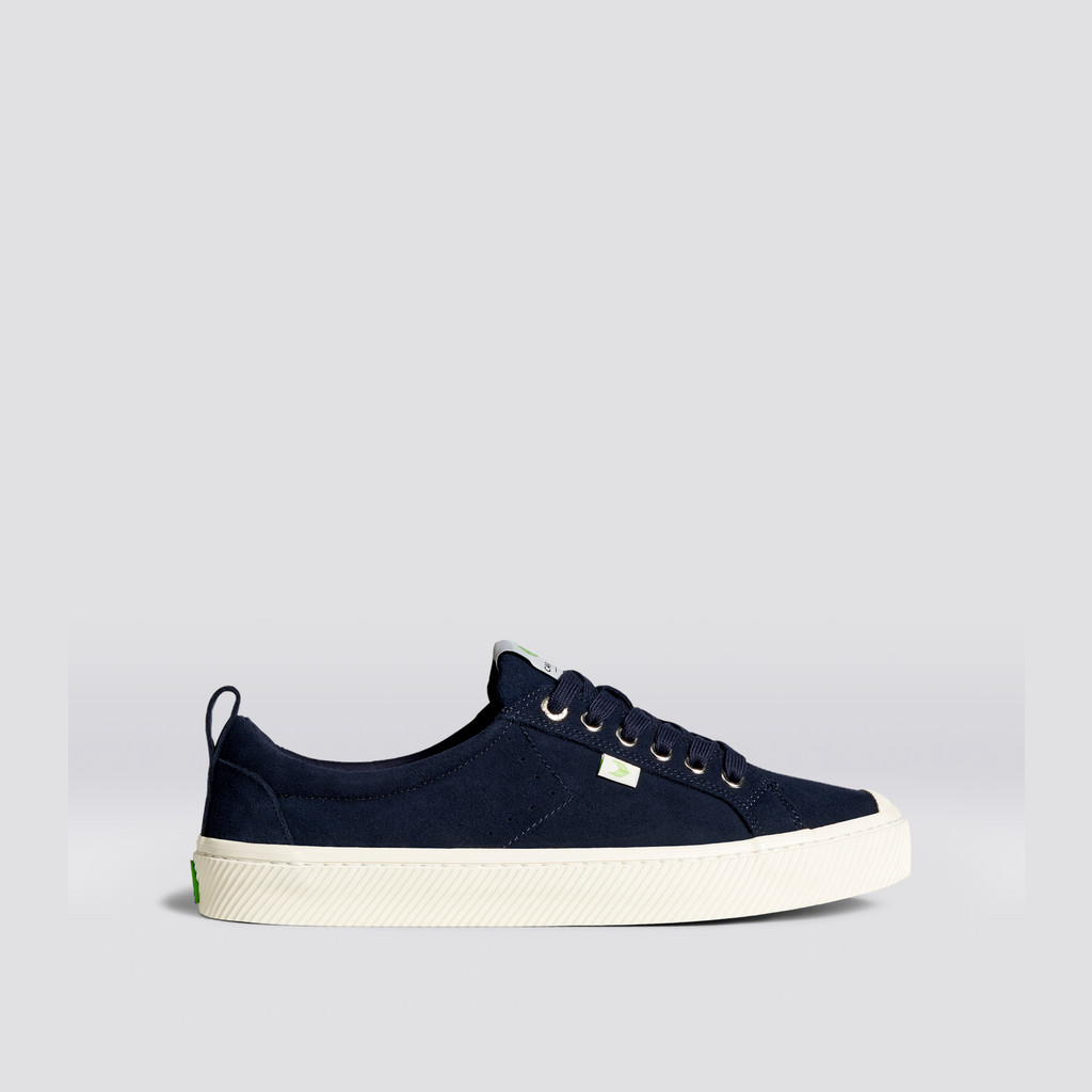 Cariuma Low Top Suede OCA LOW Herre Blå | 314BHEVMY