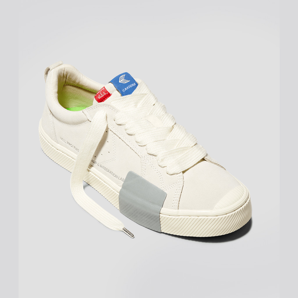 Cariuma Low Top Suede OCA LOW Herre Off-White Vintage | 043ZVBACY